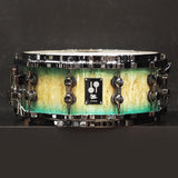 [Ikebe_Musical_Instrument_50th_Anniversary_Model]_SQ2_System_Snare_Drum_-_Maple_Vintage_14x6_-_Blue_Burst_on_Scandinavian_Birch_01