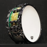 [Ikebe_Musical_Instrument_50th_Anniversary_Model]_SQ2_System_Snare_Drum_-_Maple_Vintage_14x6_-_Blue_Burst_on_Scandinavian_Birch_04