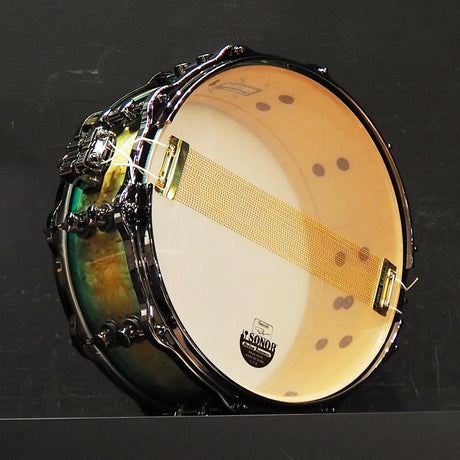 [Ikebe_Musical_Instrument_50th_Anniversary_Model]_SQ2_System_Snare_Drum_-_Maple_Vintage_14x6_-_Blue_Burst_on_Scandinavian_Birch_05