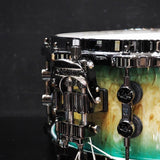 [Ikebe_Musical_Instrument_50th_Anniversary_Model]_SQ2_System_Snare_Drum_-_Maple_Vintage_14x6_-_Blue_Burst_on_Scandinavian_Birch_06