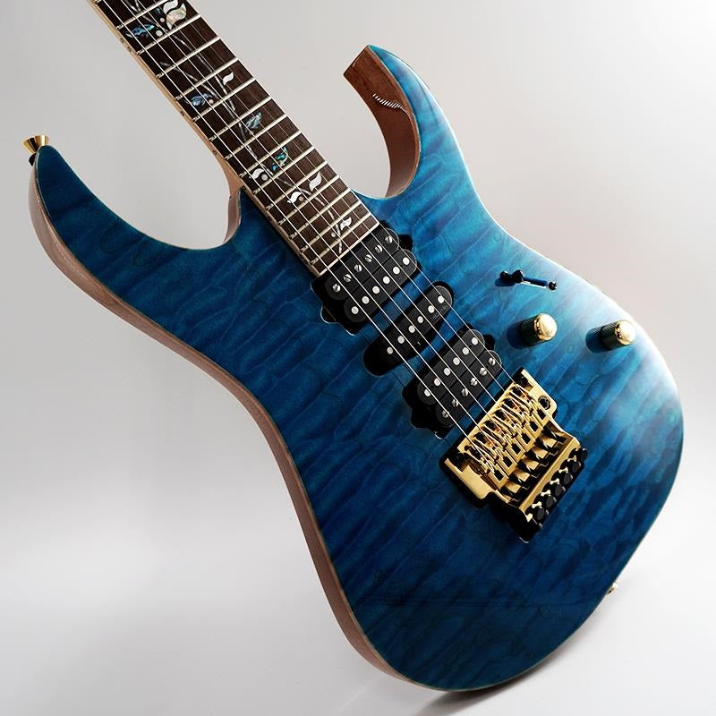 Ikebe_50th_Anniversary_j_custom_IKRG85701_(Quilted_Maple_Top___See_Through_Blue)_SN_F2504570_11