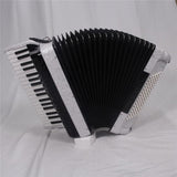 New_Parrot_37K96BS_PW_Pearl_White，_Japan_Limited_Edition_Accordion，_37_Keys，_96_Bass，_MML_3-Row_Set，_Piano_Style，_Parrot_07