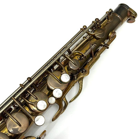 Vintage_Tenor_Saxophone_1951's_Buescher_400_Top_Hat_&_Cane_Relacquered_#351xx3_[Shipped_after_adjustment_&_setup]_[Free_key_balance_adjustment_for_5_years]_03