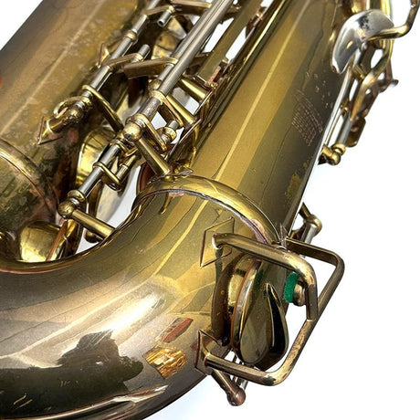 Vintage_Tenor_Saxophone_1951's_Buescher_400_Top_Hat_&_Cane_Relacquered_#351xx3_[Shipped_after_adjustment_&_setup]_[Free_key_balance_adjustment_for_5_years]_08