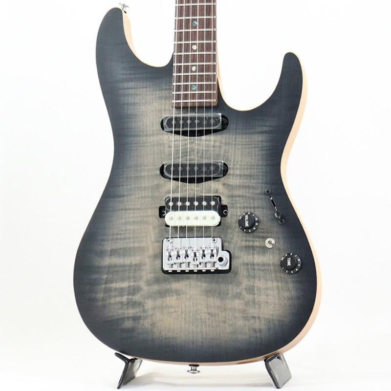 Prestige_TQM2-CUF_(Charcoal_Black_Burst_Flat)_[Tom_Quayle_Model]_【Special_Price】_01