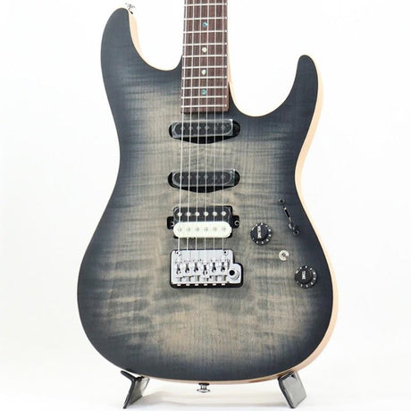 Prestige_TQM2-CUF_(Charcoal_Black_Burst_Flat)_[Tom_Quayle_Model]_【Special_Price】_01