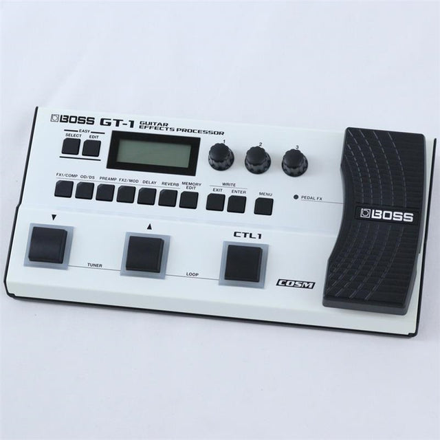 USED_​​GT-1_Limited_White_(BOSS)_Multi-effects_Pedal_Amp_Simulator_[S_N_Z6R0572]_01