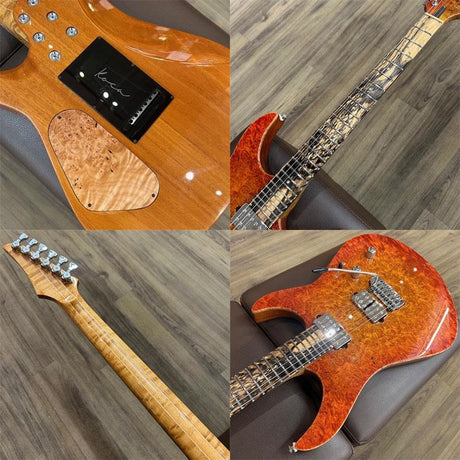 USED_​​Light_6_String_(Burl_Maple_Top___Pale_Moon_Ebony___Birds_Eye_Maple_Neck)_-_Koka_Guitars_10