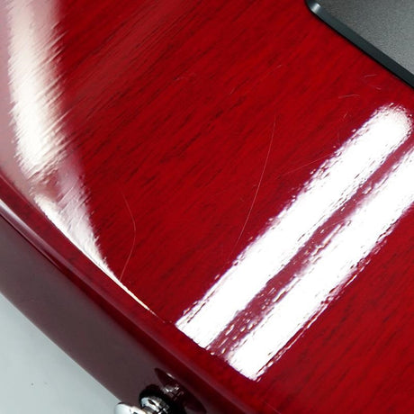 USED_​​Custom_Series_Standard_HS_FRT_Mahogany_Body_&_Neck_(Trans_Red_Pau_Ferro)_[SN__17100]_09