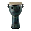 LREMDJ611232_[Apex_Djembe_Drum_-_Green_Kinte，_12_inch]_01