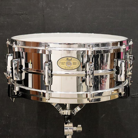 USED_​​item_S-5514_[Sensitone_Steel_14''×5_5''___Equipped_with_die-cast_hoops]_[Consignment_item]_01