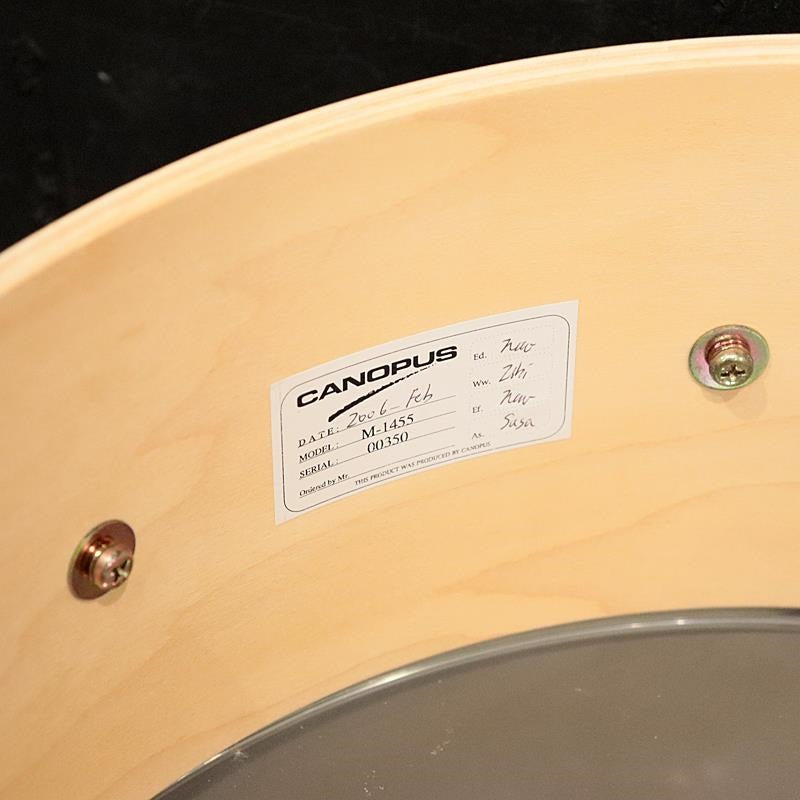 USED_​​M-1455_[The_Maple_Snare_Drum_14''×5_5''_-_Natural_LQ]_07