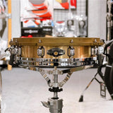 USED_​​Power_Metal_Bell_Brass_Snare_Drum_[14_x_3_25]_(Hoop_has_been_modified)_01