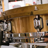 USED_​​Power_Metal_Bell_Brass_Snare_Drum_[14_x_3_25]_(Hoop_has_been_modified)_04