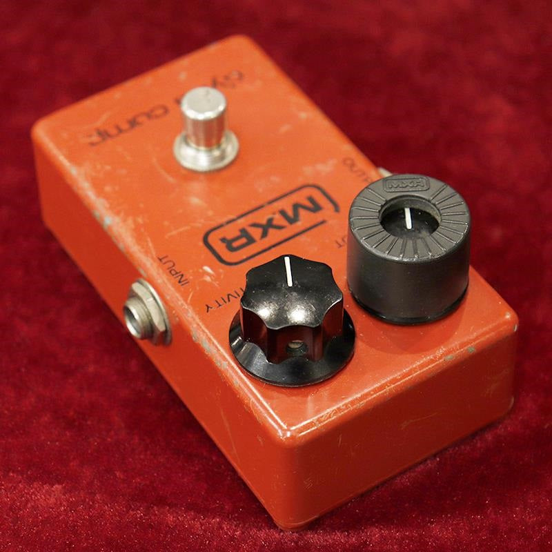 VINTAGE Dyna Comp Block Logo '80 by MXR – Ikebe Musical