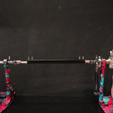 USED_​​TAMA_50th_LIMITED_HP900PWMCS_[IRON_COBRA_Marble_Edition_Power_Glide_Twin_Pedal_Coral_Swirl_Hard_Case_Included]_09