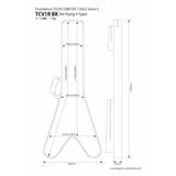 TOUR_COMFORT_CASES_Series_II_TCV1R_NB_(for_Flying_V_Type)_[Electric_Guitar_Gig_Bag_Navy]_02