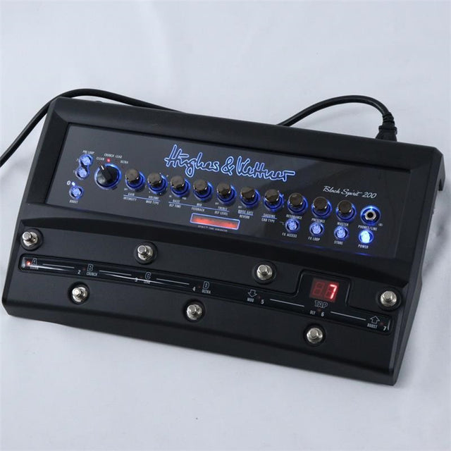 USED_​​BLACK_SPIRIT_200_FLOOR_[HUK-BS200_F]_(Hughes_&_Kettner)_Amplifier_Simulator_01