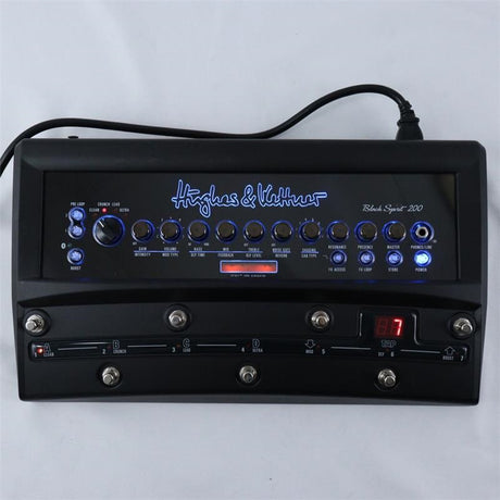USED_​​BLACK_SPIRIT_200_FLOOR_[HUK-BS200_F]_(Hughes_&_Kettner)_Amplifier_Simulator_02