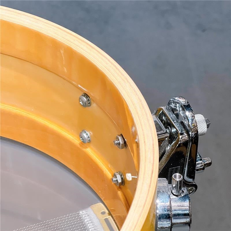 USED_​​DRSO0514SSC104_[Collector's_Pure_Maple_Standard_Shell_14x5___Amber_Satin_Oil]_06