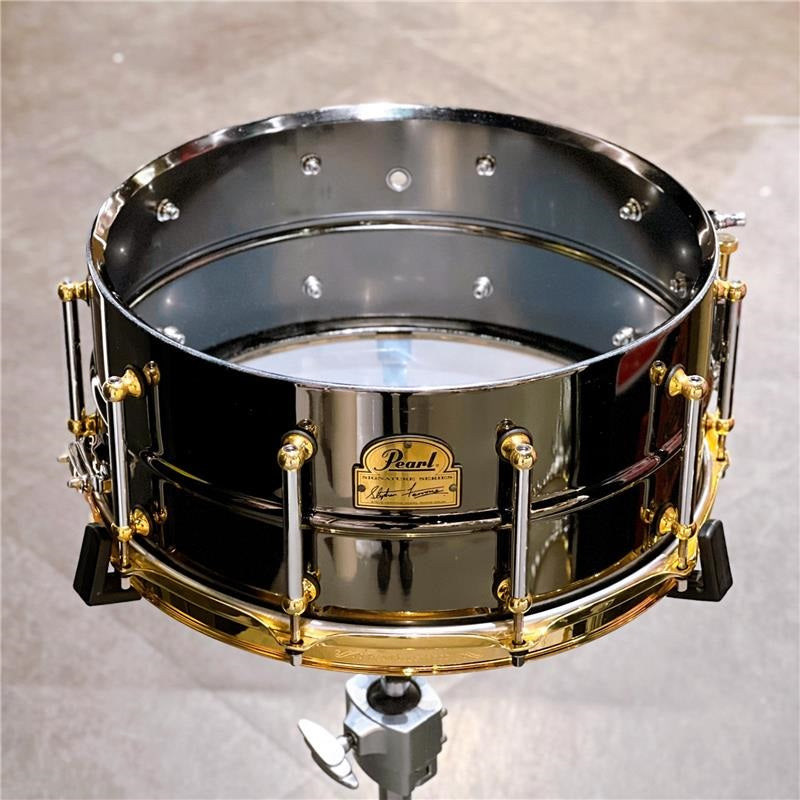 USED_​​SF1465_[Steve_Ferrone_Signature_Model_14×6_5_-_Black_Nickel_Over_Brass_-]_03