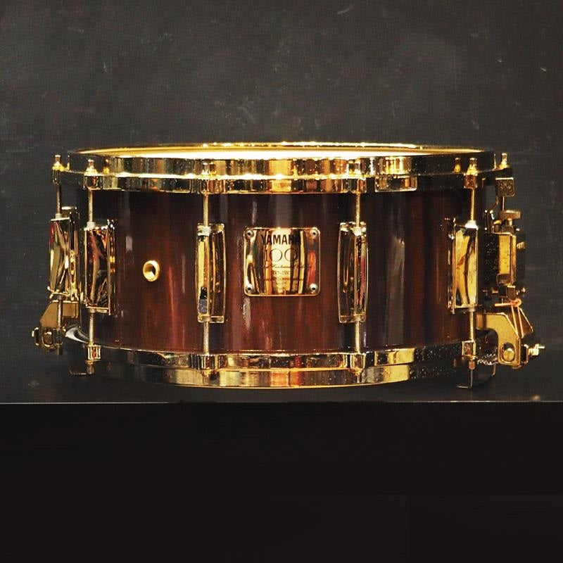 USED_​​YAMAHA_100TH_Limited_Centennial_Edition_Recording_Custom_Special_''Ciricote''Snare_Drum_14×6_5_[SD165CG_Made_In_Japan]_01