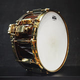 USED_​​YAMAHA_100TH_Limited_Centennial_Edition_Recording_Custom_Special_''Ciricote''Snare_Drum_14×6_5_[SD165CG_Made_In_Japan]_04