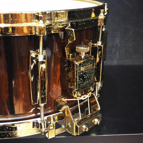USED_​​YAMAHA_100TH_Limited_Centennial_Edition_Recording_Custom_Special_''Ciricote''Snare_Drum_14×6_5_[SD165CG_Made_In_Japan]_06