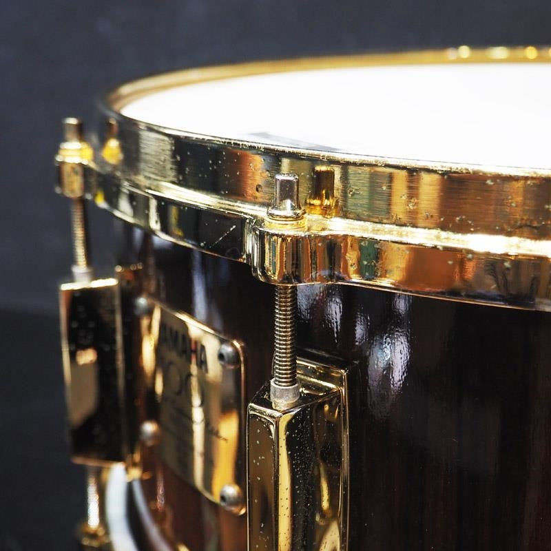 USED_​​YAMAHA_100TH_Limited_Centennial_Edition_Recording_Custom_Special_''Ciricote''Snare_Drum_14×6_5_[SD165CG_Made_In_Japan]_08