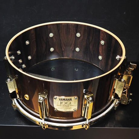 USED_​​YAMAHA_100TH_Limited_Centennial_Edition_Recording_Custom_Special_''Ciricote''Snare_Drum_14×6_5_[SD165CG_Made_In_Japan]_10