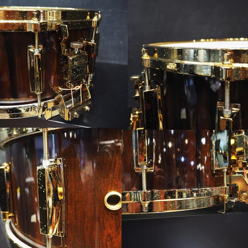 USED_​​YAMAHA_100TH_Limited_Centennial_Edition_Recording_Custom_Special_''Ciricote''Snare_Drum_14×6_5_[SD165CG_Made_In_Japan]_11
