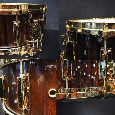 USED_​​YAMAHA_100TH_Limited_Centennial_Edition_Recording_Custom_Special_''Ciricote''Snare_Drum_14×6_5_[SD165CG_Made_In_Japan]_11