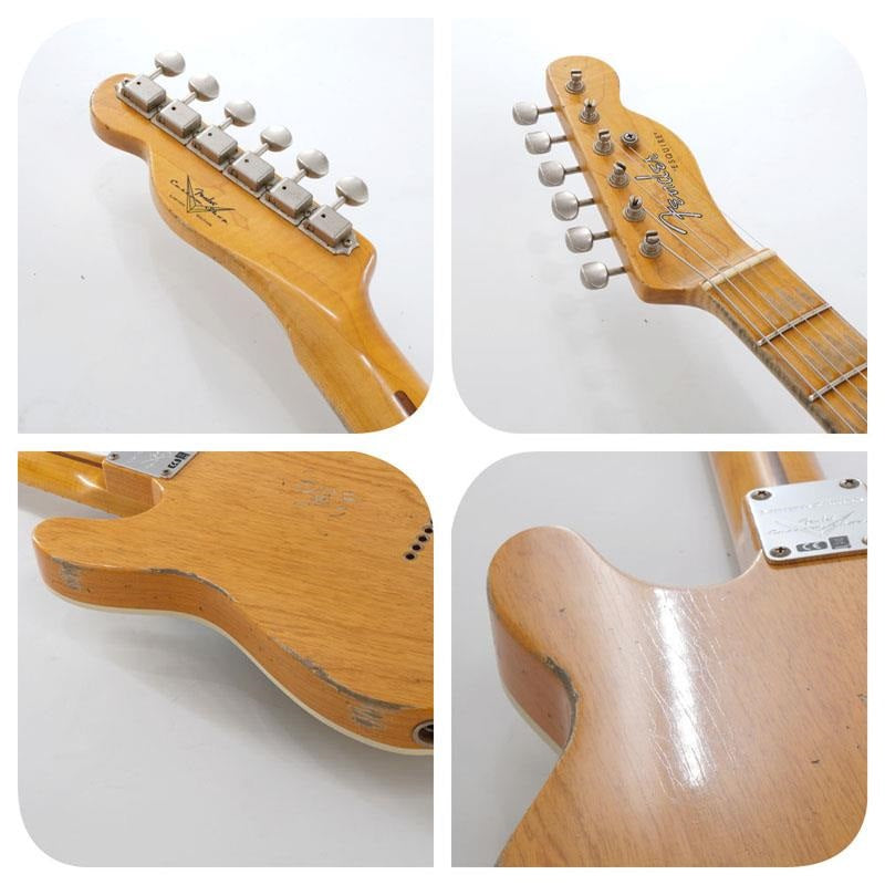 USED_​​Custom_Shop_2018_Limited_Edition_Double_Esquire_Special_Relic_Aztec_Gold_[SN__R18417]_10