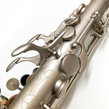 [Slightly_Damaged_-_Special_Price!!]_[35th_Anniversary_Limited_Edition_Model]_Alto_Saxophone_Antigua_Power_Bell_Series__Classic_Nickel_Finish__AS4248-35TH_CN_[Shipped_after_adjustment_&_setup]_[5_years_of_free_key_balance_adjustment]_04