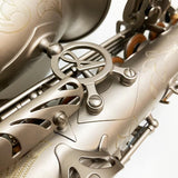 [Slightly_Damaged_-_Special_Price!!]_[35th_Anniversary_Limited_Edition_Model]_Alto_Saxophone_Antigua_Power_Bell_Series__Classic_Nickel_Finish__AS4248-35TH_CN_[Shipped_after_adjustment_&_setup]_[5_years_of_free_key_balance_adjustment]_06