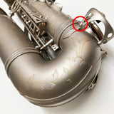 [Slightly_Damaged_-_Special_Price!!]_[35th_Anniversary_Limited_Edition_Model]_Alto_Saxophone_Antigua_Power_Bell_Series__Classic_Nickel_Finish__AS4248-35TH_CN_[Shipped_after_adjustment_&_setup]_[5_years_of_free_key_balance_adjustment]_08