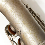 [Slightly_Damaged_-_Special_Price!!]_[35th_Anniversary_Limited_Edition_Model]_Alto_Saxophone_Antigua_Power_Bell_Series__Classic_Nickel_Finish__AS4248-35TH_CN_[Shipped_after_adjustment_&_setup]_[5_years_of_free_key_balance_adjustment]_09