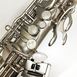 [Slightly_Damaged_-_Special_Price!!]_[35th_Anniversary_Limited_Edition_Model]_Antigua_Power_Bell_Series_Tenor_Saxophone__Classic_Nickel_Finish__TS4248-35TH_CN_[Shipped_after_adjustment_&_setup]_[5_Years_of_Free_Key_Balance_Adjustment]_03