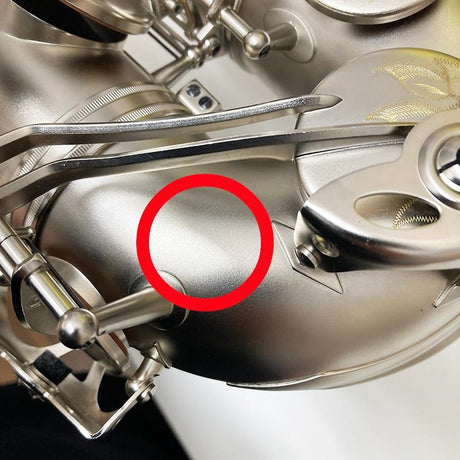 [Slightly_Damaged_-_Special_Price!!]_[35th_Anniversary_Limited_Edition_Model]_Antigua_Power_Bell_Series_Tenor_Saxophone__Classic_Nickel_Finish__TS4248-35TH_CN_[Shipped_after_adjustment_&_setup]_[5_Years_of_Free_Key_Balance_Adjustment]_07