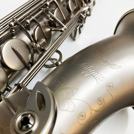[Slightly_Damaged_-_Special_Price!!]_[35th_Anniversary_Limited_Edition_Model]_Antigua_Power_Bell_Series_Tenor_Saxophone__Classic_Nickel_Finish__TS4248-35TH_CN_[Shipped_after_adjustment_&_setup]_[5_Years_of_Free_Key_Balance_Adjustment]_11
