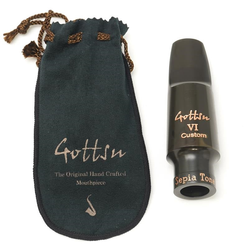 [Store_Display_Item_Special_Price]_[Opening_Sale__8]_Gotts_Tenor_Saxophone_Mouthpiece_Sepia_Tone_VI_Custom_Hard_Rubber_Sepia_Tone_VI_Custom_[Grand_Clearance_Sale]_01
