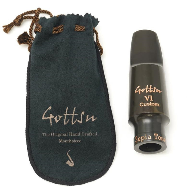 [Store_Display_Item_Special_Price]_[Opening_Sale__8]_Gotts_Tenor_Saxophone_Mouthpiece_Sepia_Tone_VI_Custom_Hard_Rubber_Sepia_Tone_VI_Custom_[Grand_Clearance_Sale]_01