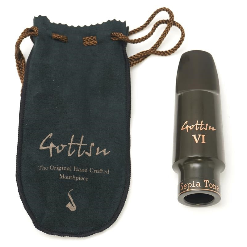 [Store_Display_Item_Special_Price]_[Opening_Sale__7_]_Gotts_Tenor_Saxophone_Mouthpiece，_Hard_Rubber，_Sepia_Tone_VI_[Grand_Clearance_Sale]_01