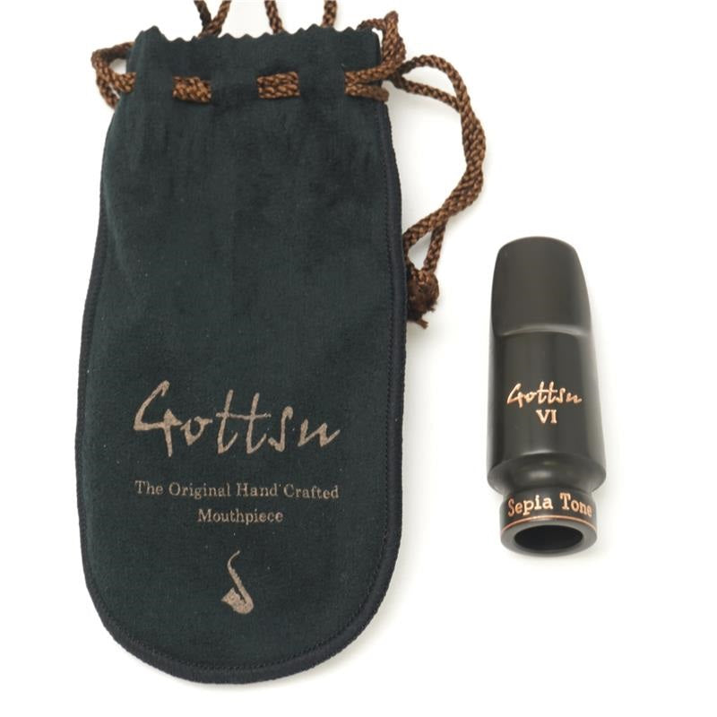 [Store_Display_Item_Special_Price]_[Opening_Sale__7]_Gotts_Soprano_Saxophone_Mouthpiece，_Hard_Rubber，_Sepia_Tone_VI_[Grand_Clearance_Sale]_01