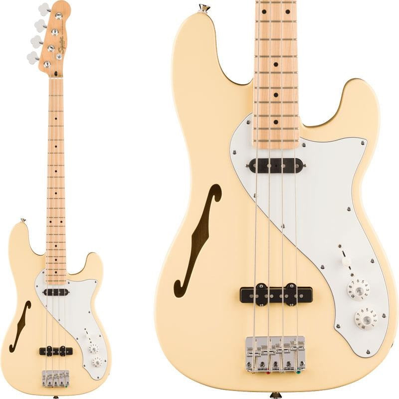 [Expected_to_arrive_in_August_or_later，_pre-orders_now_being_accepted]_Paranormal_Precision_Bass_Thinline_SJ_(Vintage_White_Maple)_01