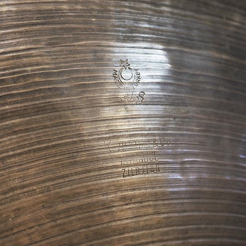 VINTAGE_Istanbul_K_Zildjian_Ride_21_5''_Newer_new_stamp_(1972-1977)_[2136g]_05