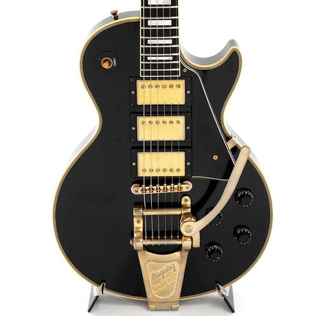 USED_​​1957_Les_Paul_Custom_Reissue_3-Pickup_Bigsby_(Ebony)_2006_[SN__7_6561]_01