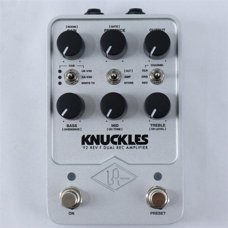 USED_​​UAFX_Knuckles_'92_Rev_F_Dual_Rec_Amplifier_(Universal_Audio)_Preamp_Amplifier_Simulator_02