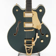 USED_​​Professional_Collection_Broadkaster_LX_Center_Block_with_String-Thru_Bigsby_and_Gold_Hardware_(Cadillac_Green_Ebony)_[SN__JT25031090]_01