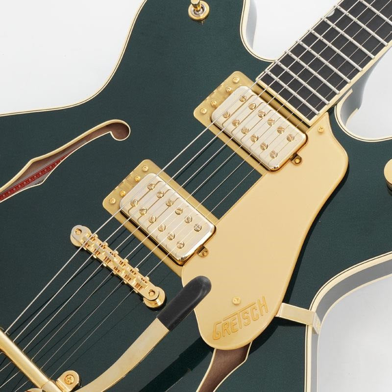 USED_​​Professional_Collection_Broadkaster_LX_Center_Block_with_String-Thru_Bigsby_and_Gold_Hardware_(Cadillac_Green_Ebony)_[SN__JT25031090]_07